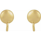 Half Ball Earring Top