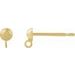 Half Ball Earring Top