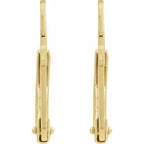 Lever Back Earring Top