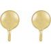 Half Ball Earring Top