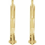 Lever Back Earring Top