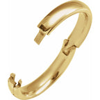 CLIQ® Hinged Adjustable Half Round Comfort-Fit Band