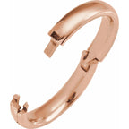 CLIQ® Hinged Adjustable Half Round Comfort-Fit Band