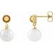 Accented Pearl Earrings