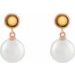 Accented Pearl Earrings