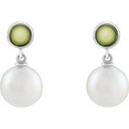 Accented Pearl Earrings