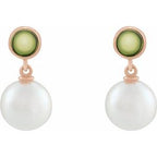 Accented Pearl Earrings