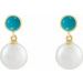 Accented Pearl Earrings