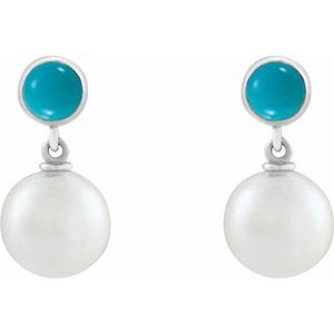 Accented Pearl Earrings