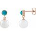 Accented Pearl Earrings