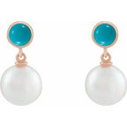 Accented Pearl Earrings