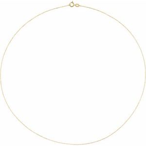 .85 mm Paperclip-Style Chain
