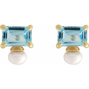 Accented Pearl Earrings