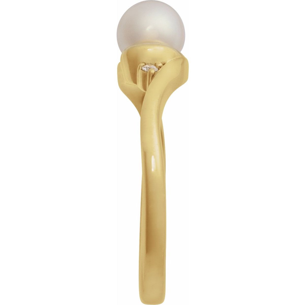 Accented Pearl Ring
