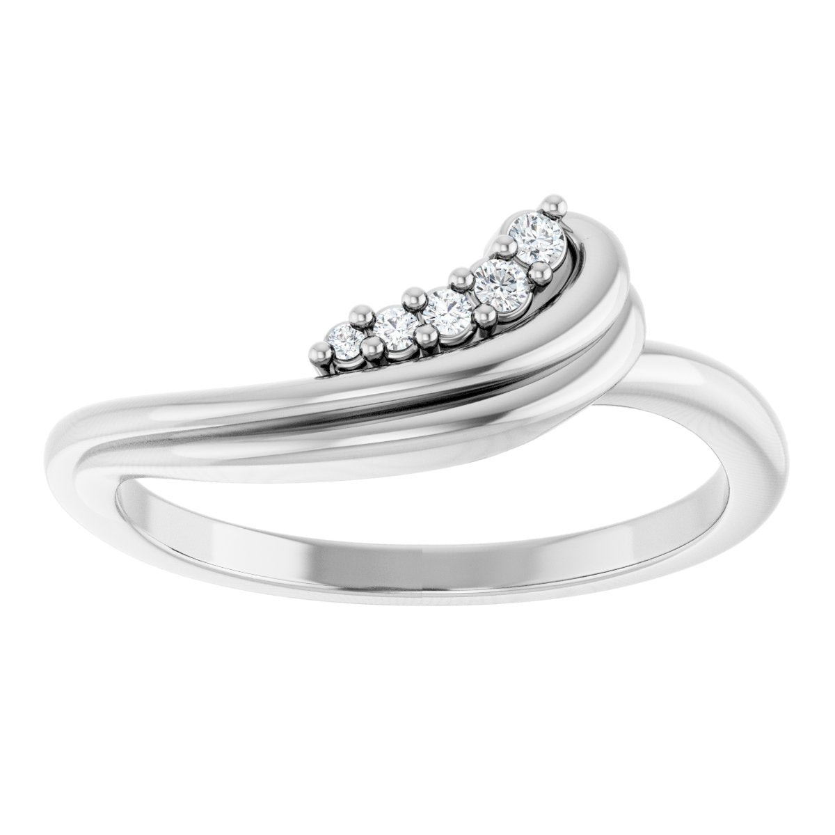Accented Freeform Ring
