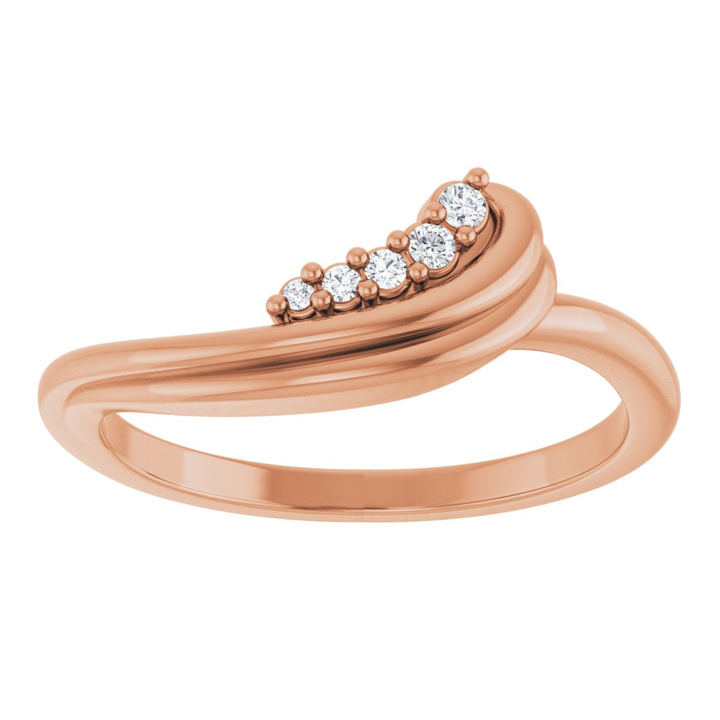 Accented Freeform Ring
