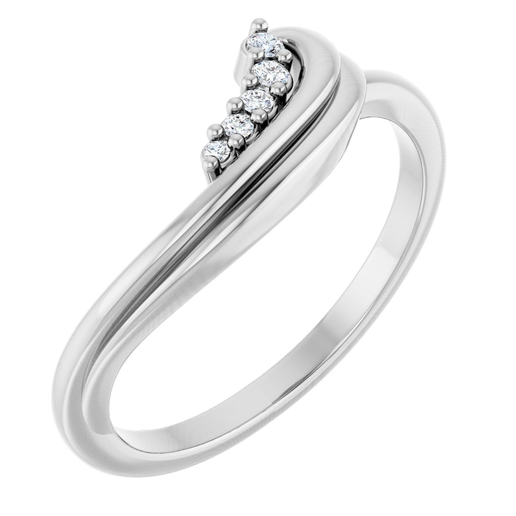 Accented Freeform Ring