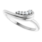 Accented Freeform Ring