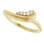 Accented Freeform Ring