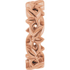 Floral Pierced Band