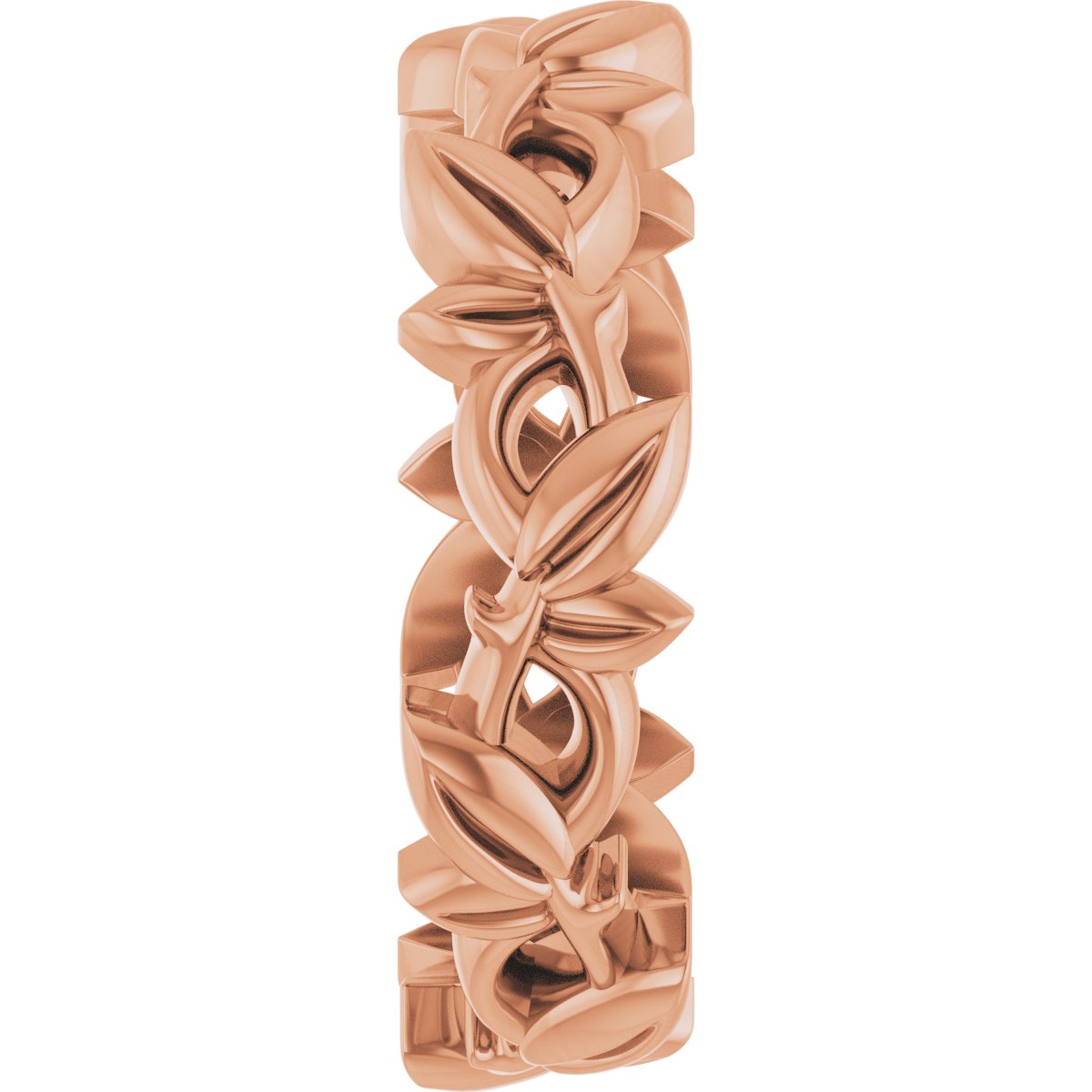 Floral Pierced Band