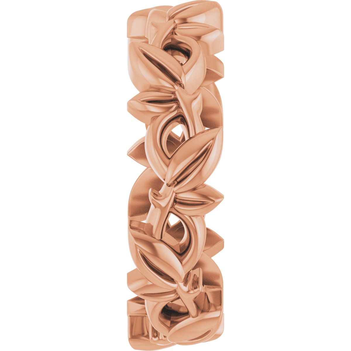 Floral Pierced Band