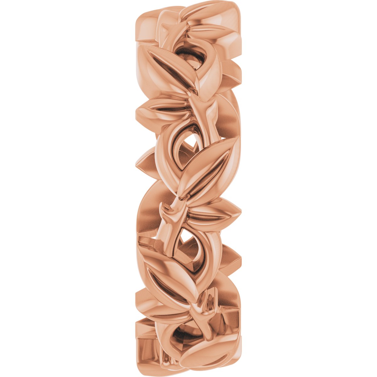 Floral Pierced Band