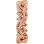 Floral Pierced Band
