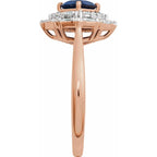 Halo-Style Ring