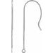 Long French Wire Earring Top