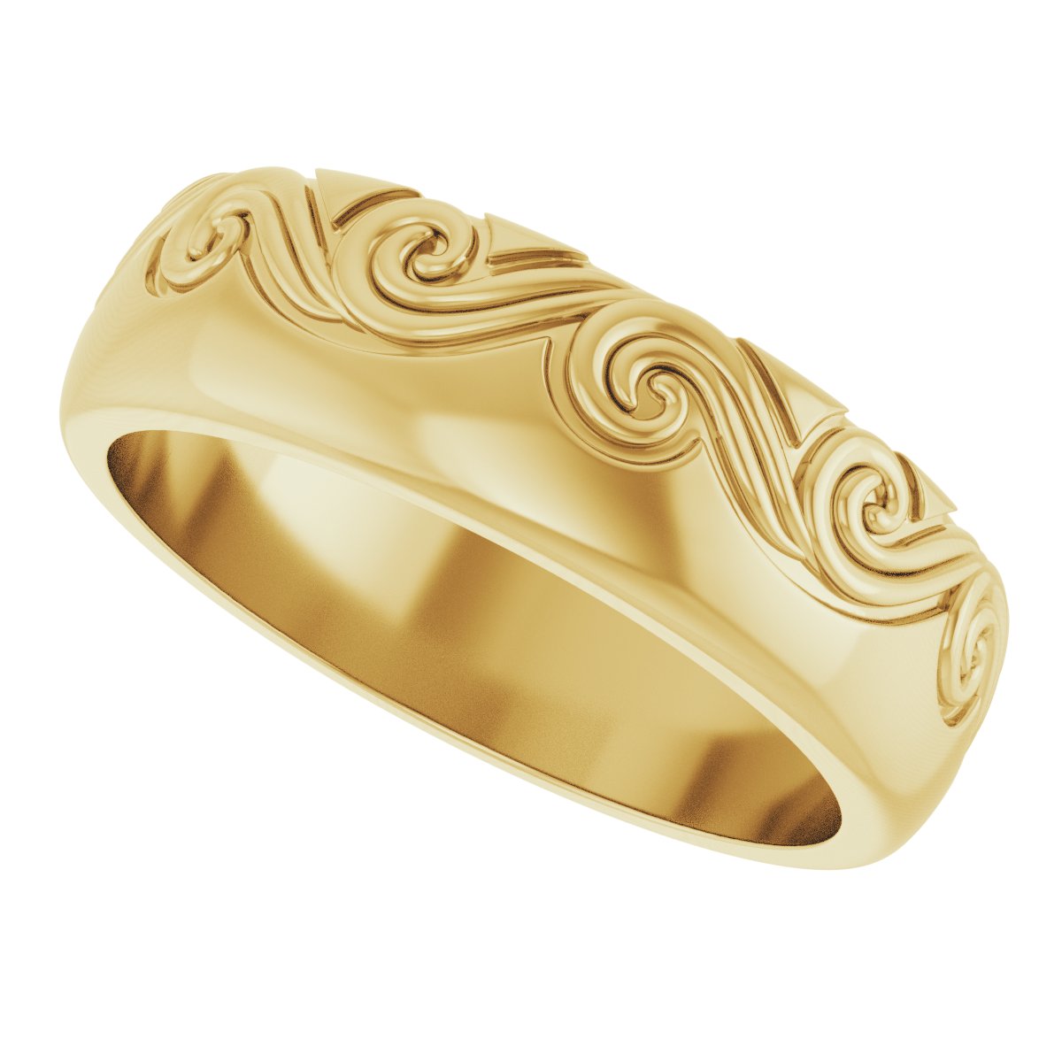 Sculptural Comfort-Fit Band