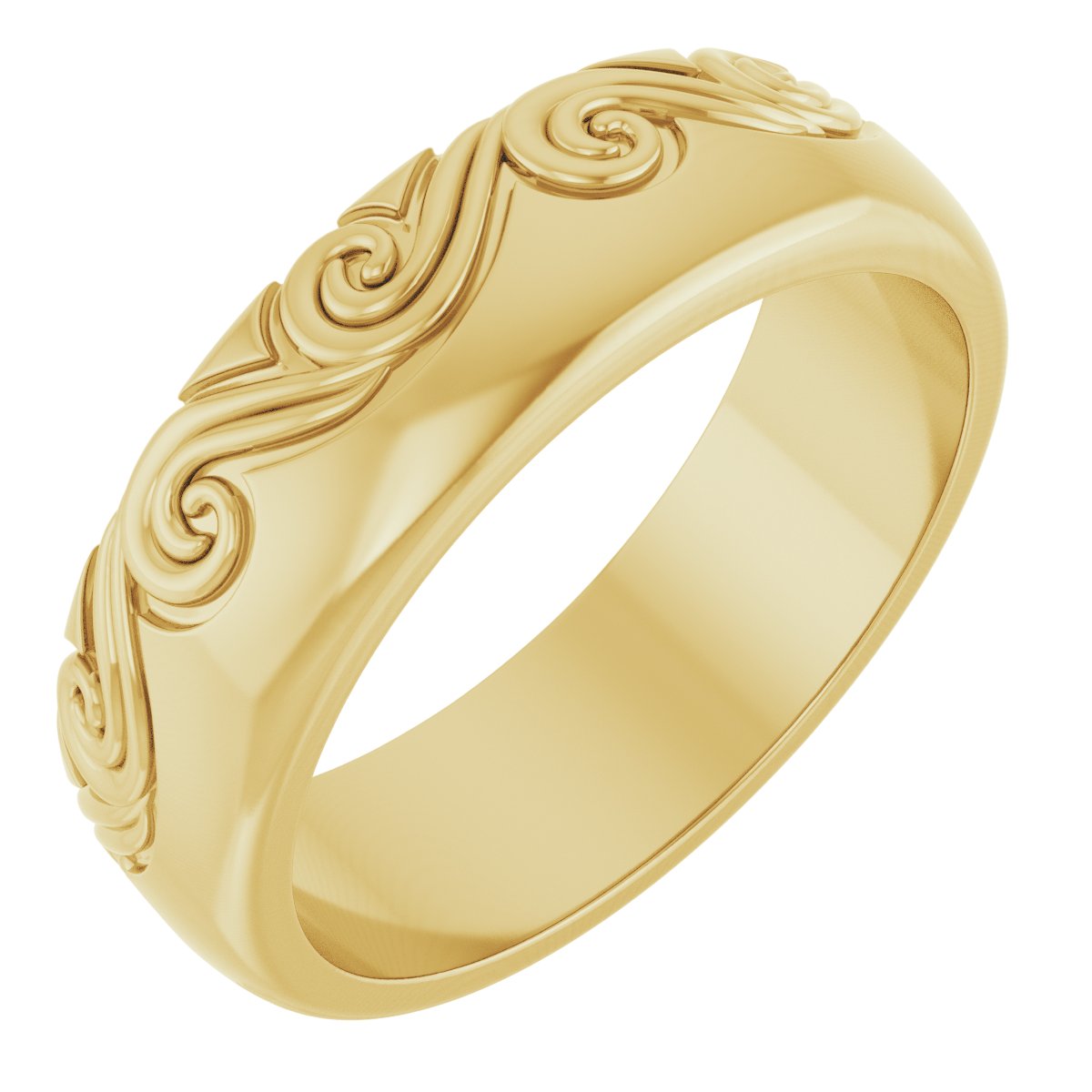Sculptural Comfort-Fit Band