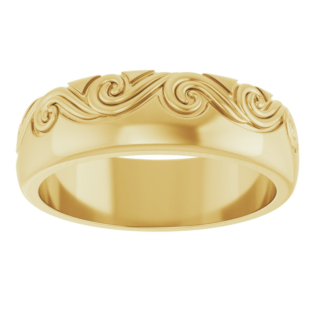 Sculptural Comfort-Fit Band