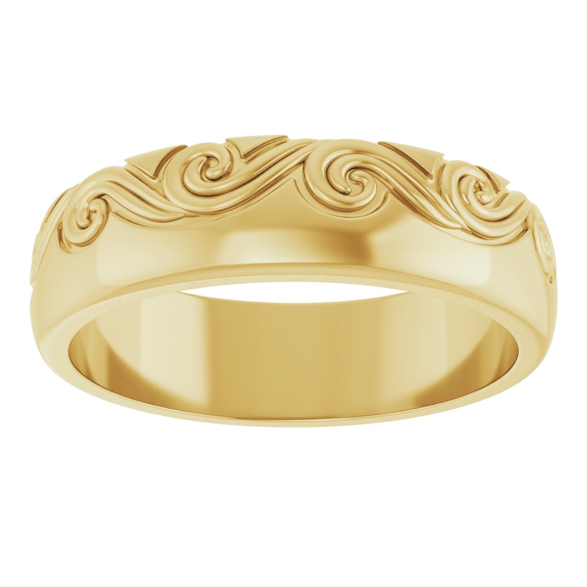 Sculptural Comfort-Fit Band