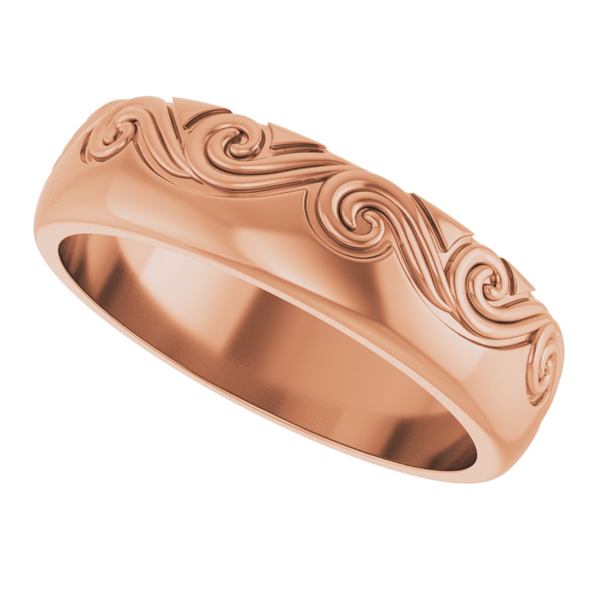Sculptural Comfort-Fit Band