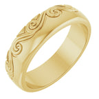 Sculptural Comfort-Fit Band