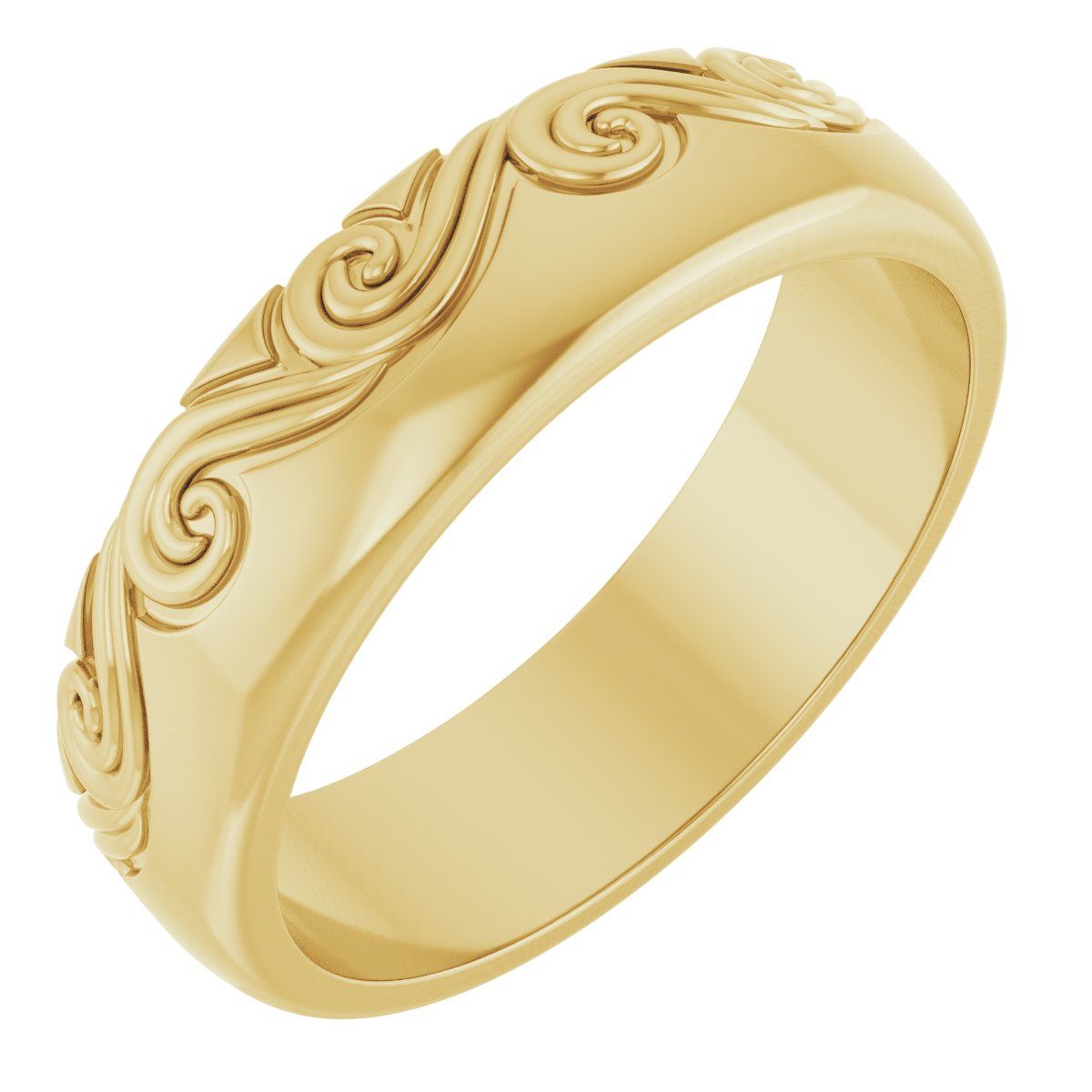 Sculptural Comfort-Fit Band