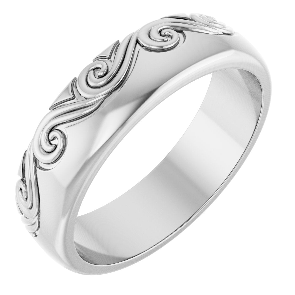 Sculptural Comfort-Fit Band