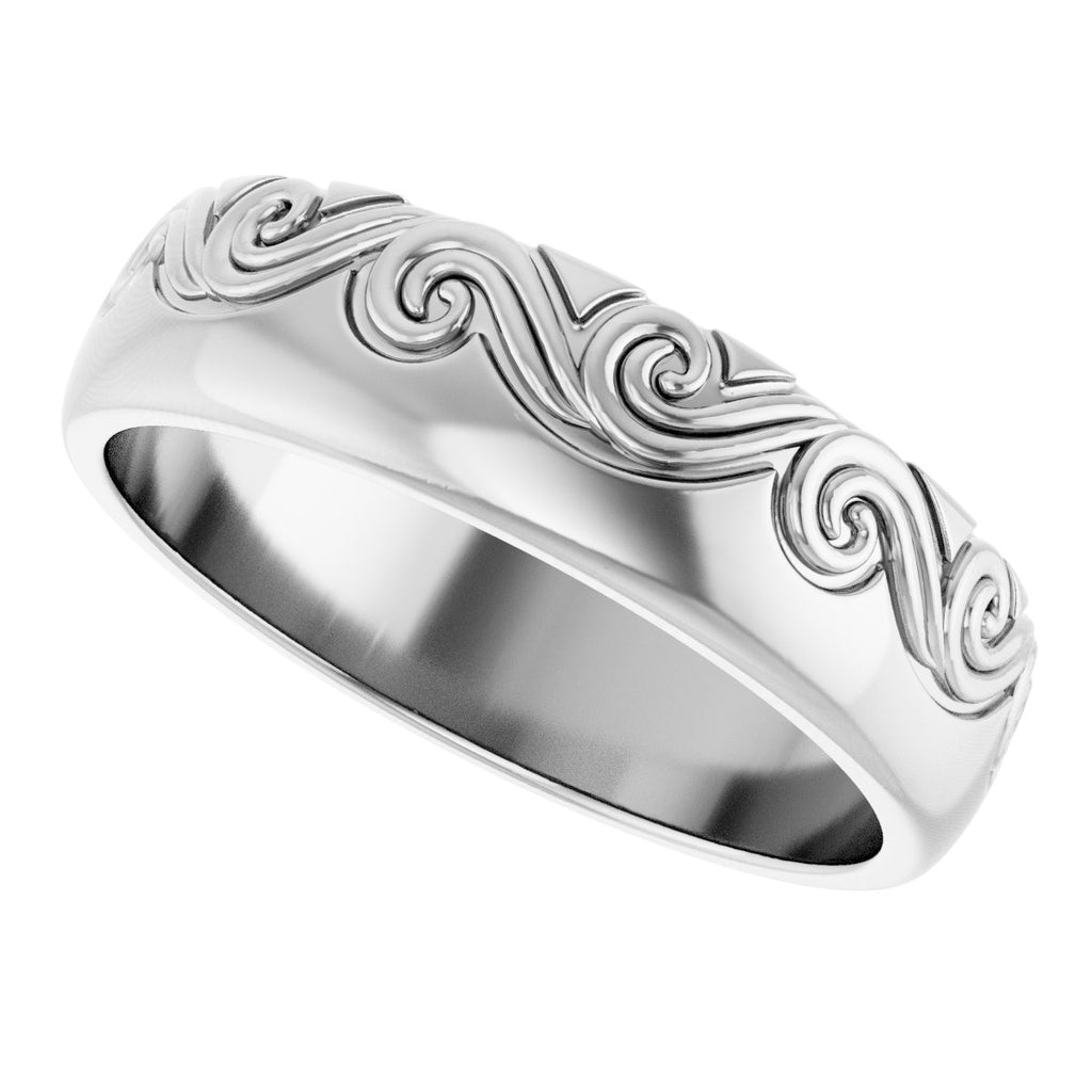 Sculptural Comfort-Fit Band