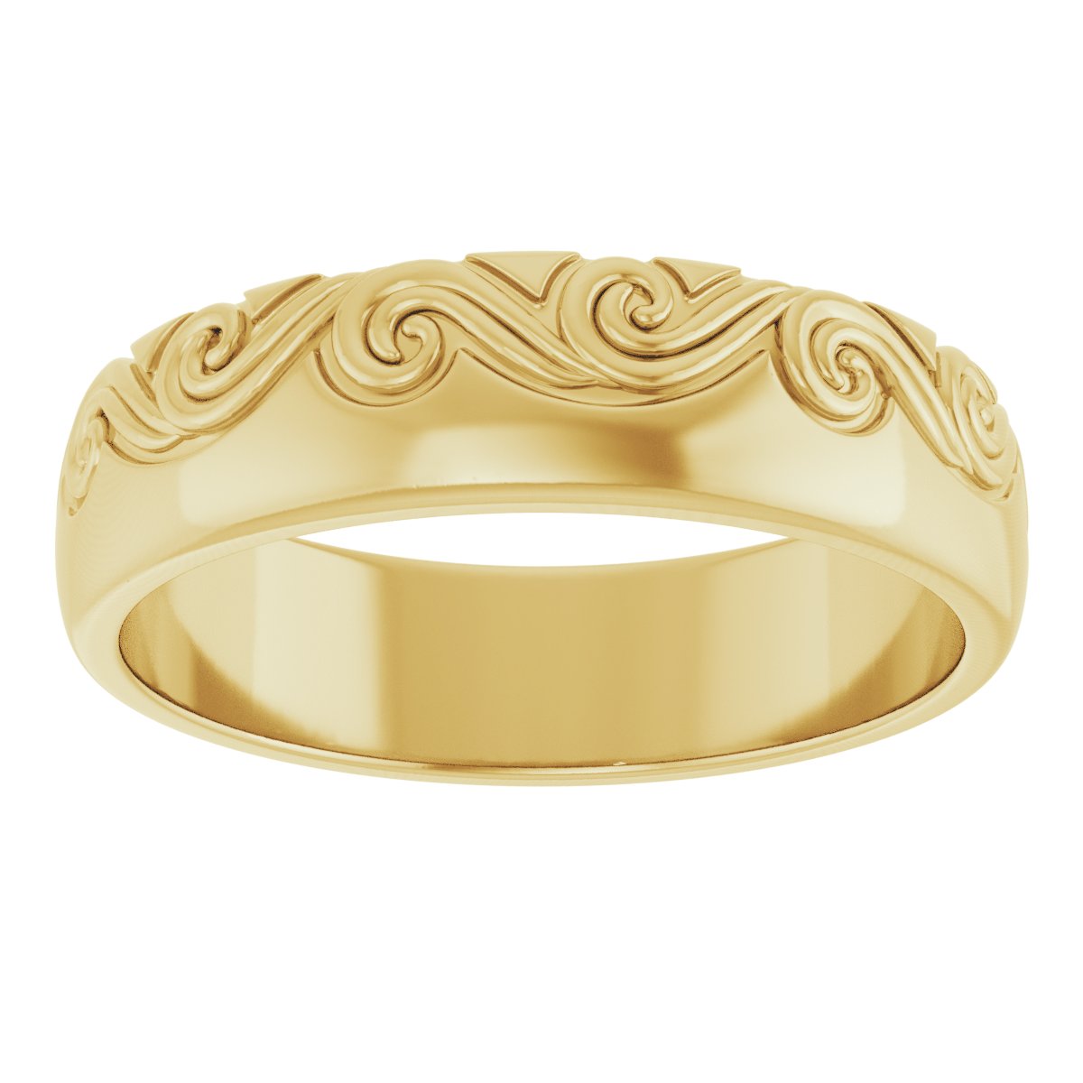 Sculptural Comfort-Fit Band