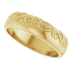 Sculptural Comfort-Fit Band