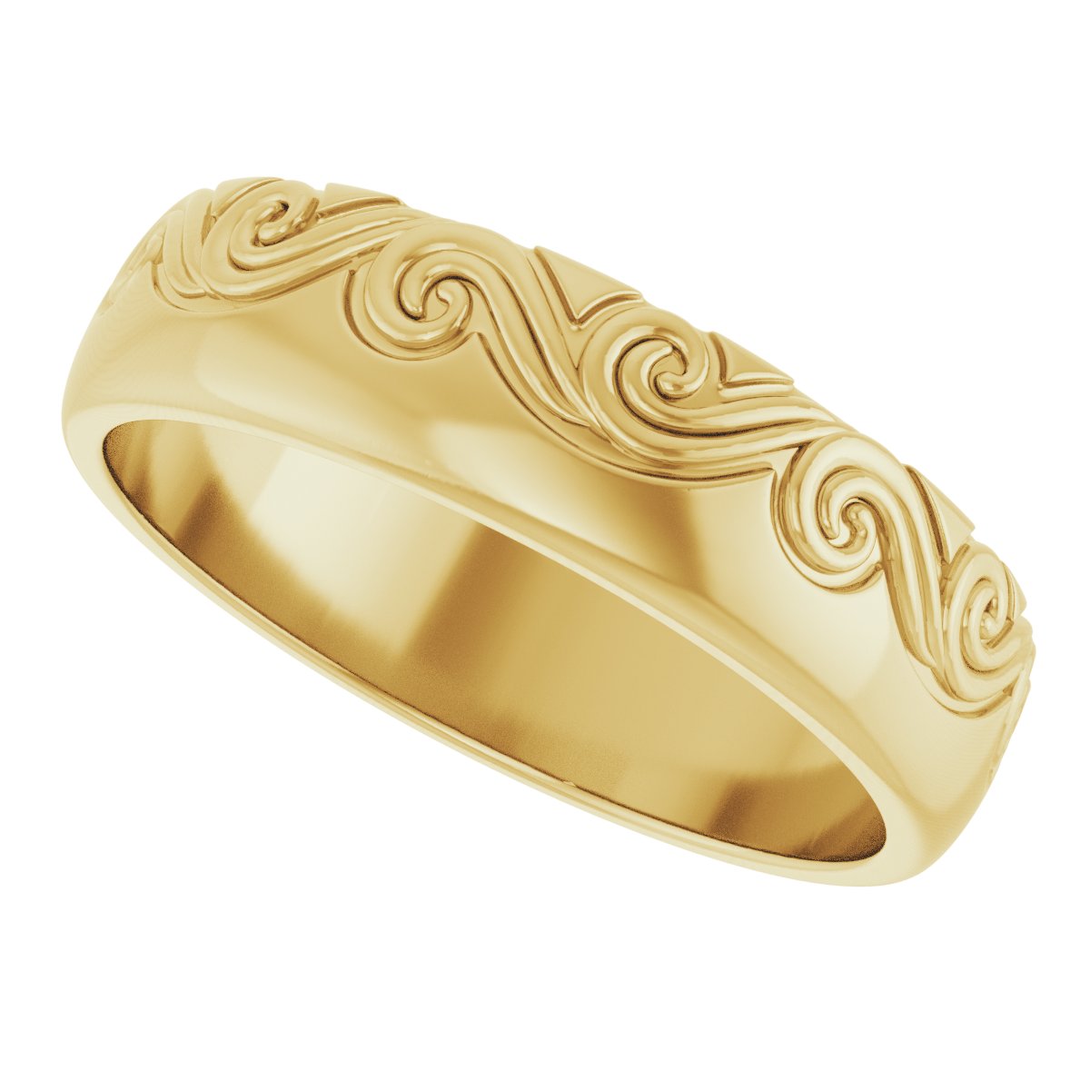 Sculptural Comfort-Fit Band