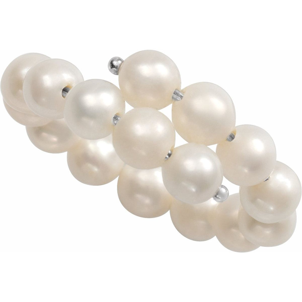 Flexible Pearl Ring