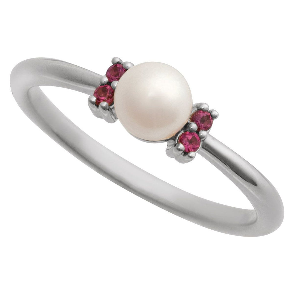 Accented Pearl Ring