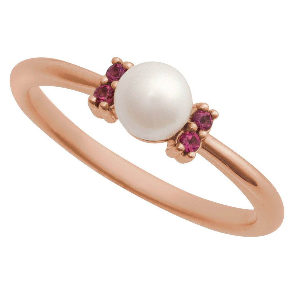 Accented Pearl Ring