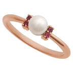 Accented Pearl Ring