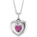 Puffed Solitaire Necklace or Charm/Pendant