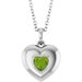 Puffed Solitaire Necklace or Charm/Pendant