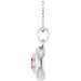 Puffed Solitaire Necklace or Charm/Pendant
