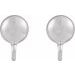 Half Ball Earring Top